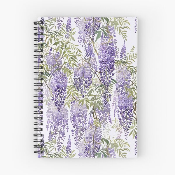 Item preview, Cascading Wisteria Flower Pattern designed and sold by CoolPixels.