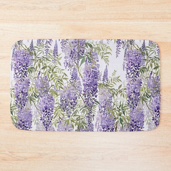 Item preview, Cascading Wisteria Flower Pattern designed and sold by CoolPixels.