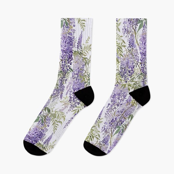 Item preview, Cascading Wisteria Flower Pattern designed and sold by CoolPixels.