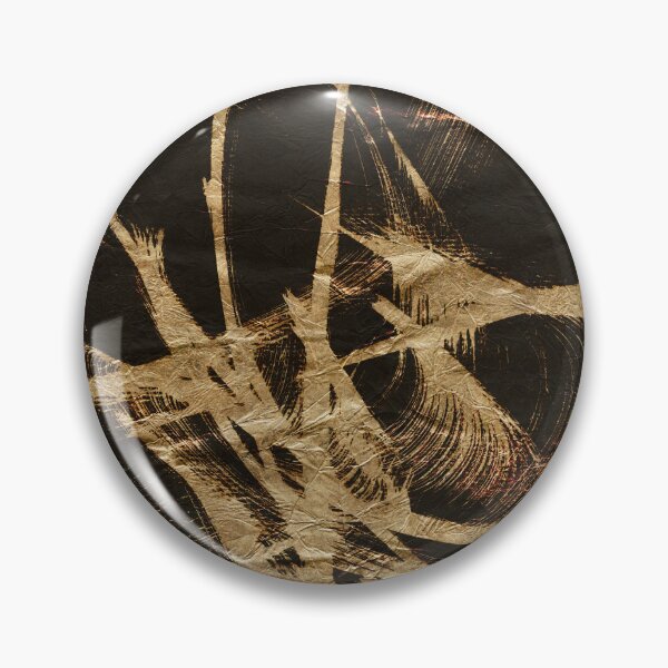 Item preview, Abstract golden brushstrokes designed and sold by NickDedidis.