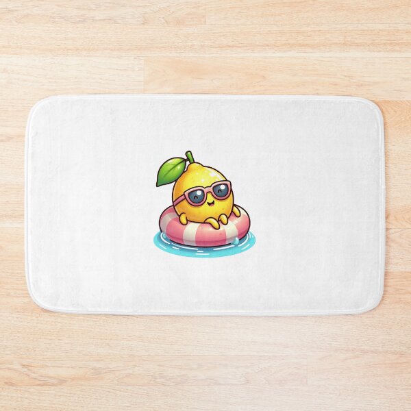 Item preview,  Lemon Floating in Swim Ring designed and sold by ввмел2020.