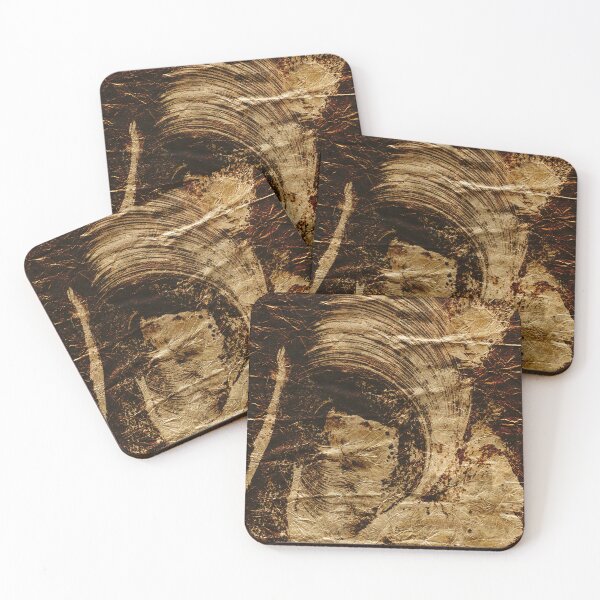 Item preview, Gold Sweeping Brushstrokes designed and sold by NickDedidis.