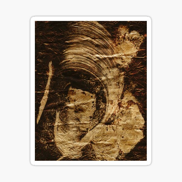 Item preview, Gold Sweeping Brushstrokes designed and sold by NickDedidis.