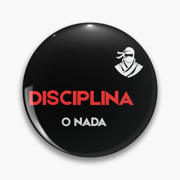 Item preview, Discipline or Nothing Spanish Motivational Quote designed and sold by MINSET WEAR ® – Born from Mindset, Built on Discipline..