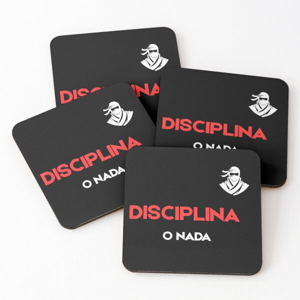 Item preview, Discipline or Nothing Spanish Motivational Quote designed and sold by MINSET WEAR ® – Born from Mindset, Built on Discipline..