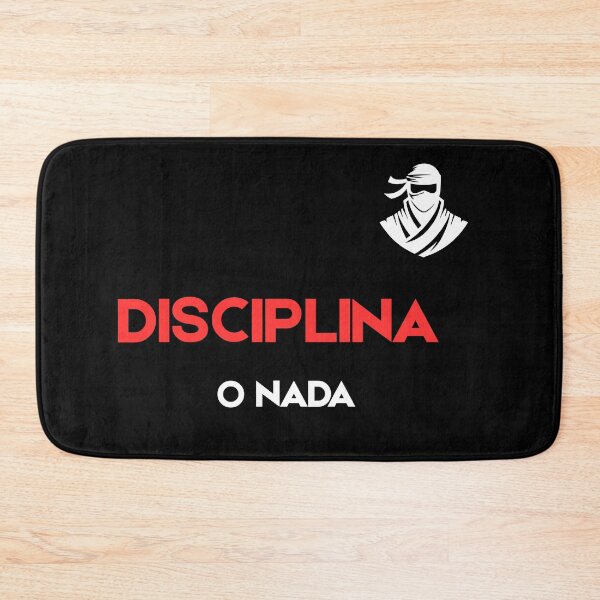 Item preview, Discipline or Nothing Spanish Motivational Quote designed and sold by MINSET WEAR ® – Born from Mindset, Built on Discipline..