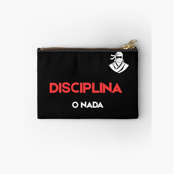 Item preview, Discipline or Nothing Spanish Motivational Quote designed and sold by MINSET WEAR ® – Born from Mindset, Built on Discipline..