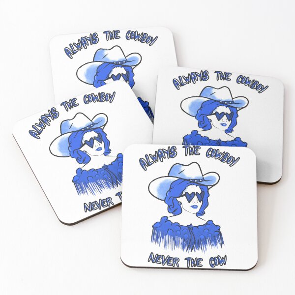 Item preview, CMAT Always The Cowboy Never The Cow - Euro Country blue designed and sold by incloudines.