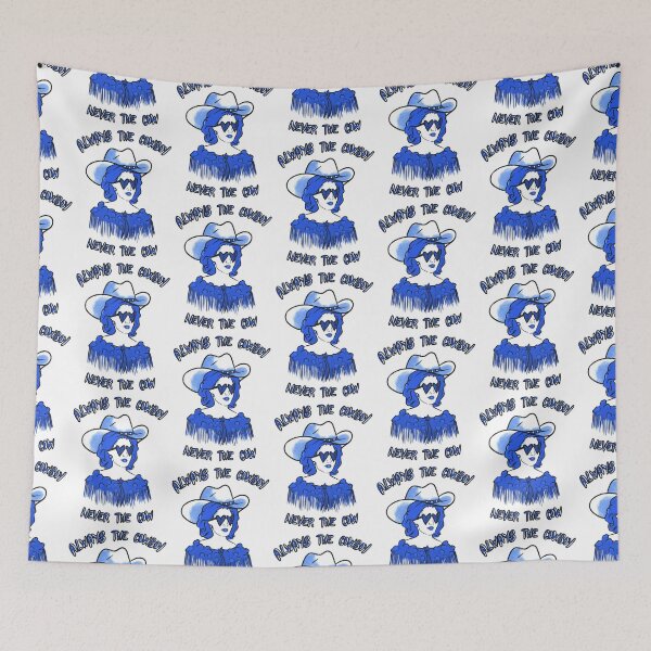 Item preview, CMAT Always The Cowboy Never The Cow - Euro Country blue designed and sold by incloudines.