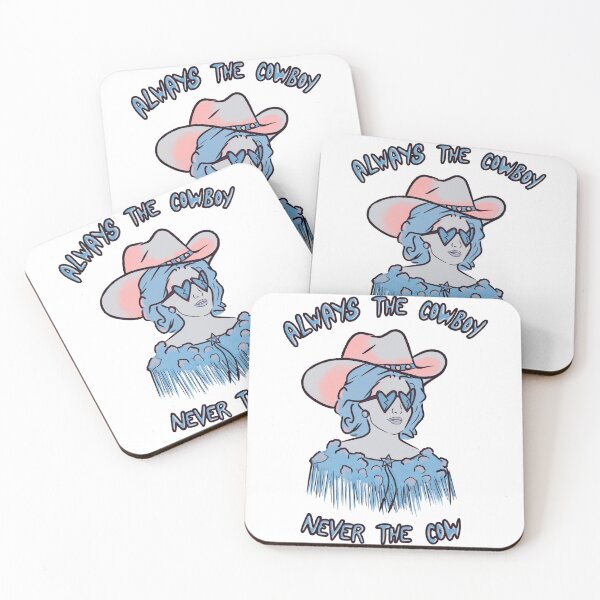 Item preview, CMAT Always The Cowboy Never The Cow - blue designed and sold by incloudines.