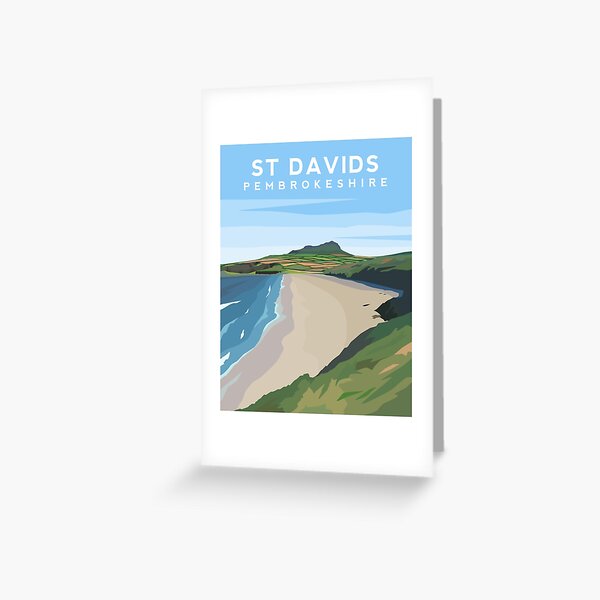 Item preview, St Davids Beach, Pembrokeshire - South Wales designed and sold by typelab.