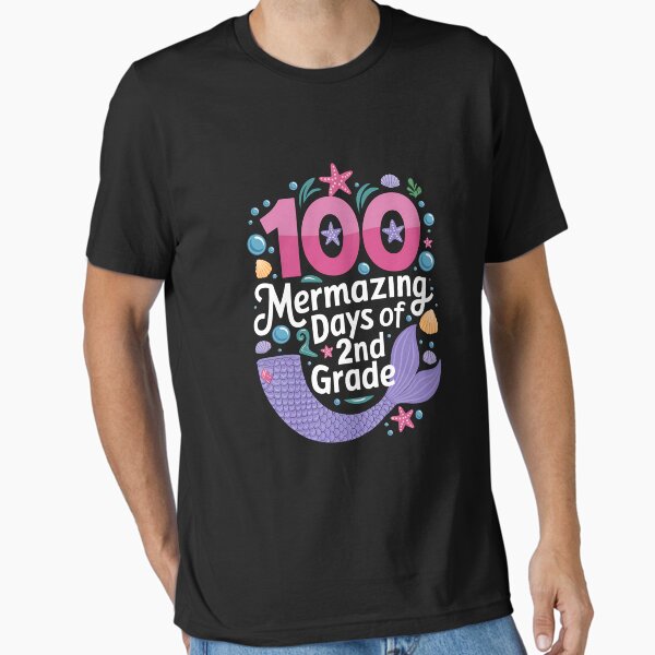 Item preview, 1 100 Mermazing Days Of 2nd Grade Mermaid Themed designed and sold by howardlyonart.