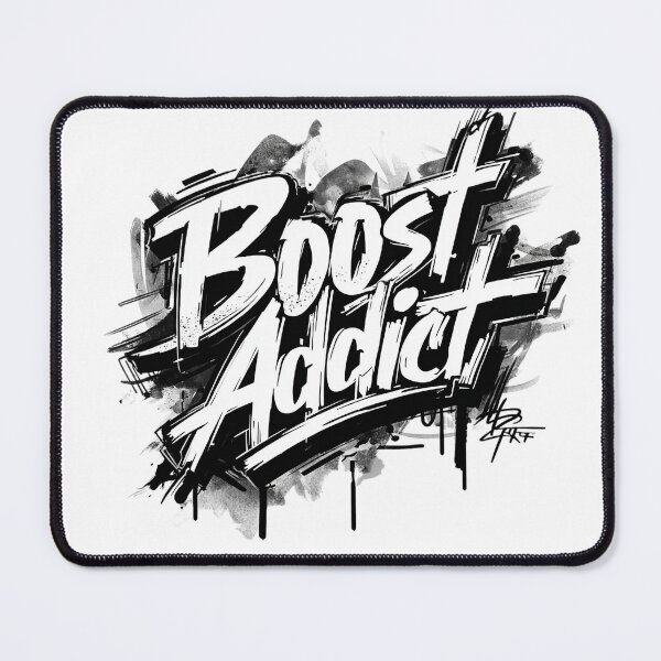 Item preview, Boost Addict – Turbo Graffiti Style Text for Car Enthusiasts designed and sold by Alphakenon.
