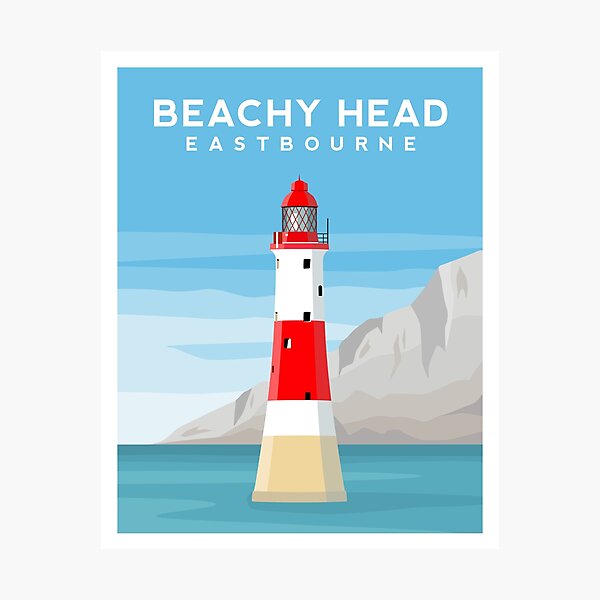 Item preview, Beachy Head Lighthouse, Eastbourne, East Sussex designed and sold by typelab.