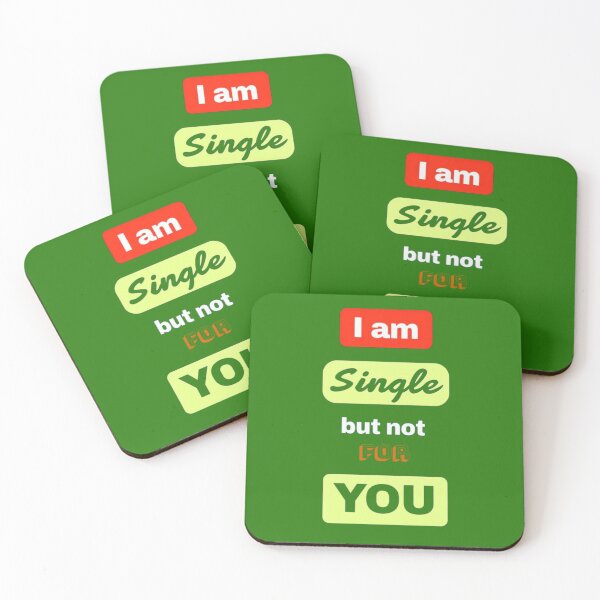 Item preview, I'm single but not for you designed and sold by Aise06.