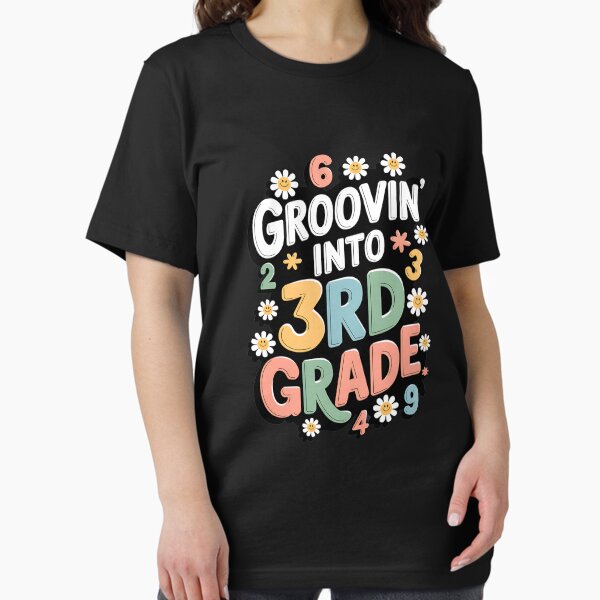 Item preview, 1 Groovin Into 3rd Grade Cute Groovy First Day of 3rd Grade designed and sold by shi-ruumi.