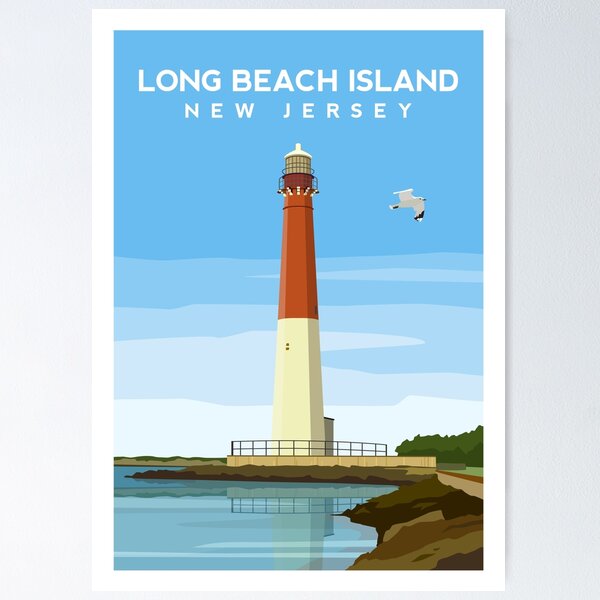 Item preview, Barnegat Lighthouse, Long Beach Island, New Jersey designed and sold by typelab.