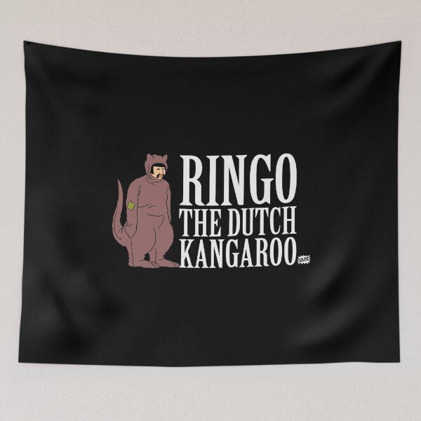 Item preview, Ringo the Dutch Kangaroo - Ringo title - White letters designed and sold by Totalthrive.