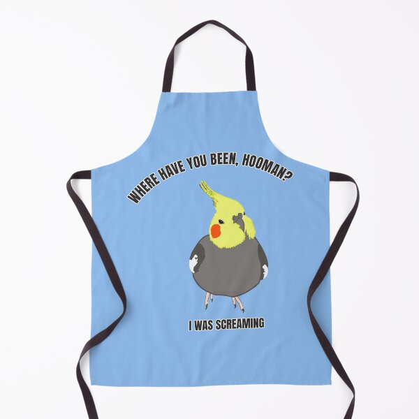 Item preview, Angry Cockatiel – Where Have You Been, Hooman? I Was Screaming designed and sold by Birbosaurus.