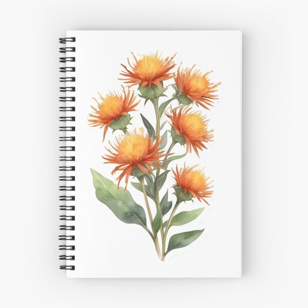 Item preview, Safflower (Carthamus tinctorius) designed and sold by HOMETOWN86.