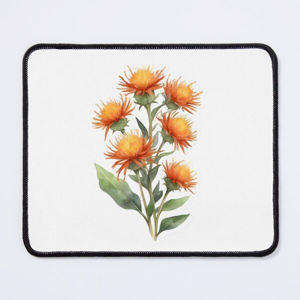 Item preview, Safflower (Carthamus tinctorius) designed and sold by HOMETOWN86.