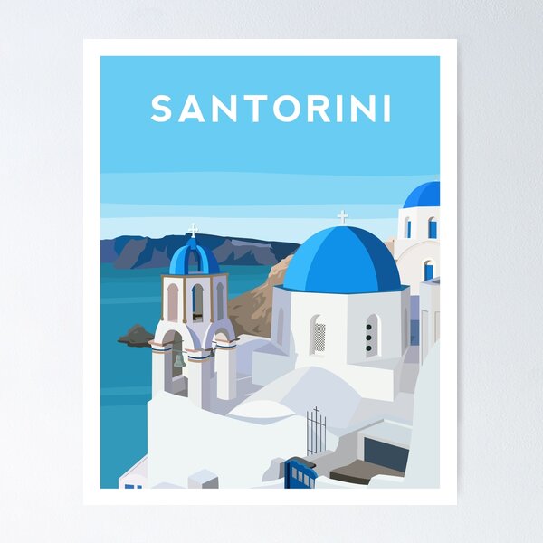 Item preview, Santorini, Greece designed and sold by typelab.