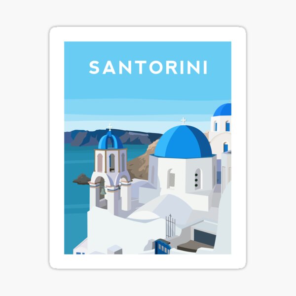 Item preview, Santorini, Greece designed and sold by typelab.