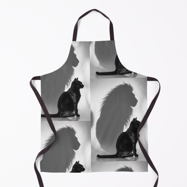 Item preview, Majestic Black Cat and Lion Shadow designed and sold by PioneerX1.