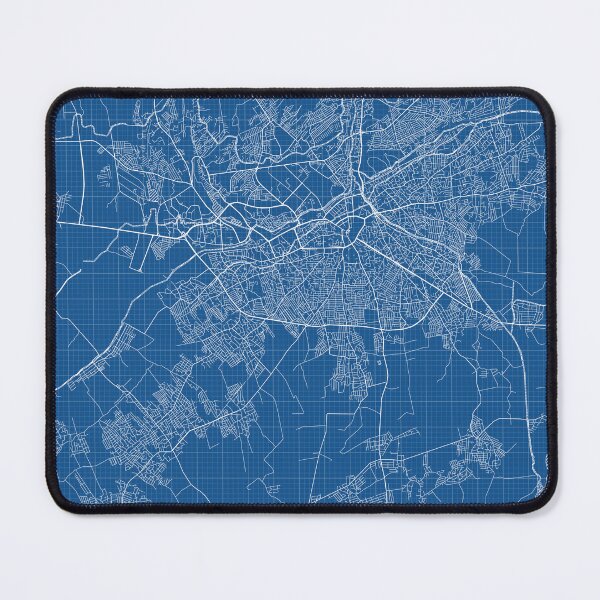 Item preview, Namangan City Map of Uzbekistan - Blueprint designed and sold by deMAP.