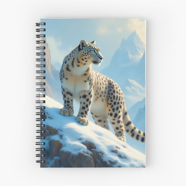 Item preview, Majestic Silence: Snow Leopard Heights designed and sold by Paper Punch.