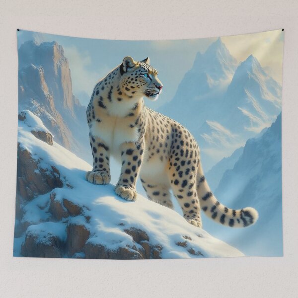 Item preview, Majestic Silence: Snow Leopard Heights designed and sold by Paper Punch.