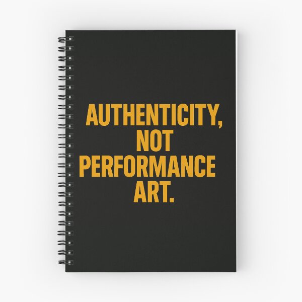Item preview, Authenticity, Not Performance Art designed and sold by Owcomm.