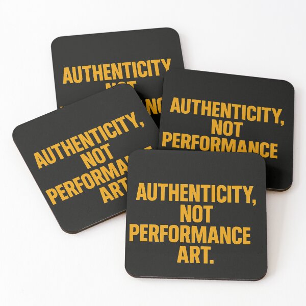 Item preview, Authenticity, Not Performance Art designed and sold by Owcomm.