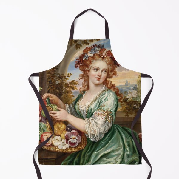Item preview, Rococo Painting of a young woman inspired By Nicolas Lancret designed and sold by Tamas Das.
