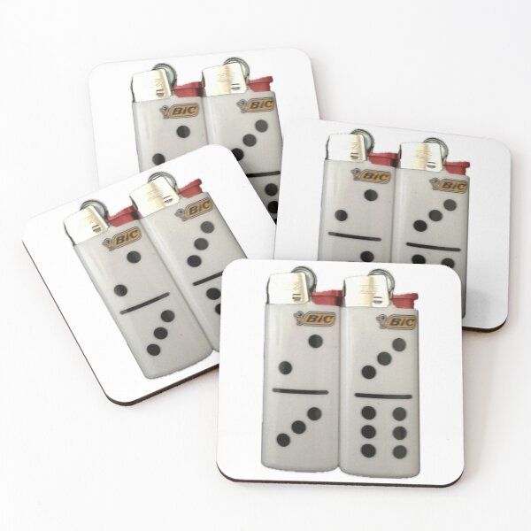 Item preview, white lighter dominos  designed and sold by PoplarSt4r.