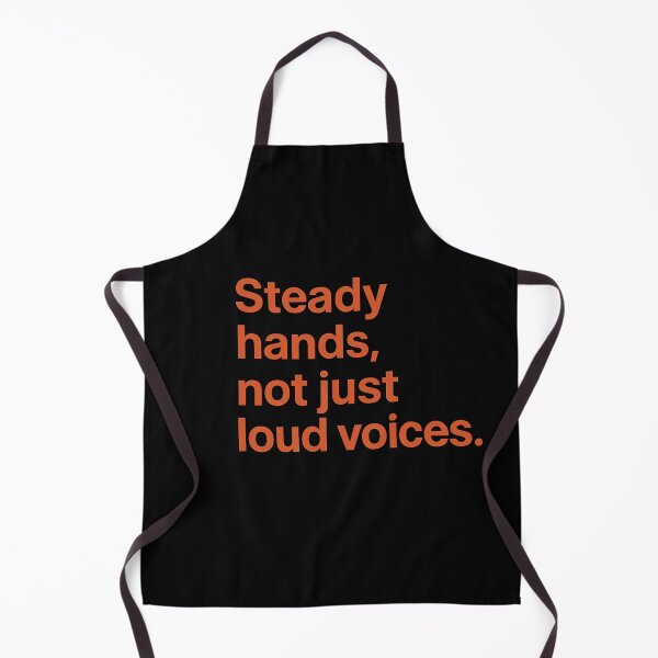 Item preview, Steady Hands, Not Just Loud Voices designed and sold by Owcomm.