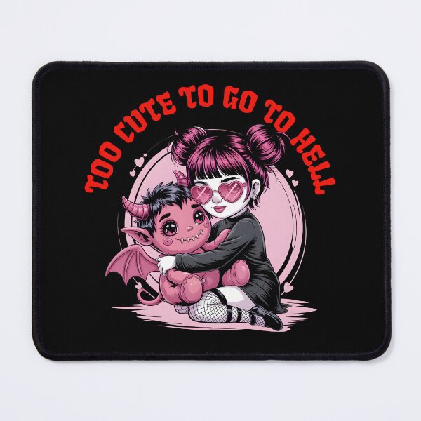 Item preview, Too Cute to Go to Hell – Emo Hug from the Underworld designed and sold by Fragy72.