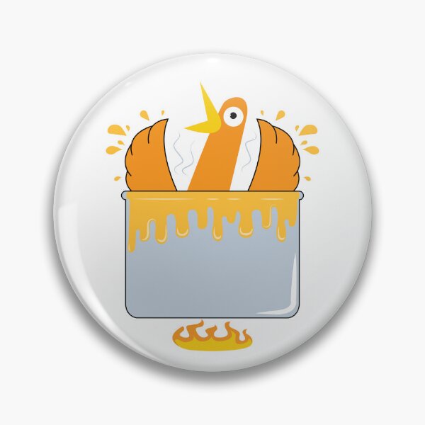 Item preview, Wild Turkey on Hot Fryer – Funny Thanksgiving Cooking Design designed and sold by Artpace.