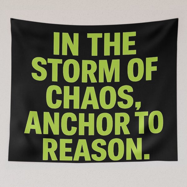 Item preview, In the Storm of Chaos, Anchor to Reason. designed and sold by Owcomm.