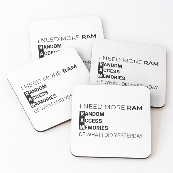 Item preview, I need more RAM for what I did yesterday designed and sold by Lucky Arts With Love.