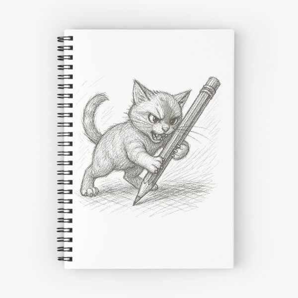 Item preview, Cat Pencil Art designed and sold by CempaArt.