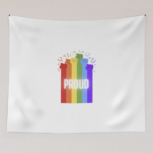 Item preview, Happy Pride | Pride Month June | Be Proud, Be Yourself designed and sold by PrintyRelatable.
