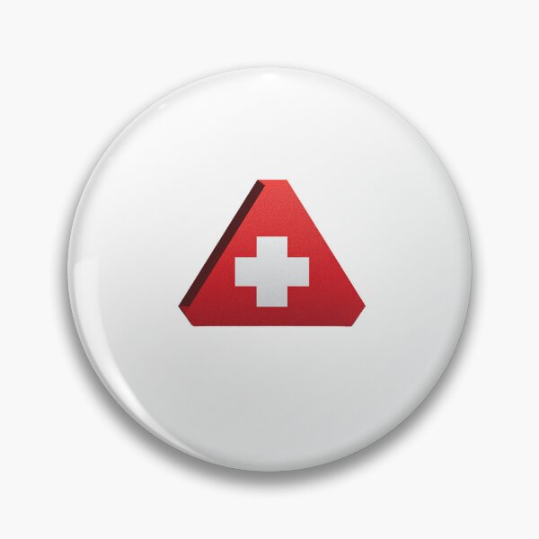 Item preview, Emergency Warning Icon – Red Triangle with Medical Cross designed and sold by Alphakenon.