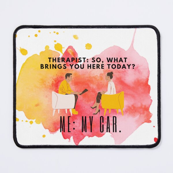 Item preview, What Brings You Here? – Funny Therapy Session Quote designed and sold by ShivThulirVerse.