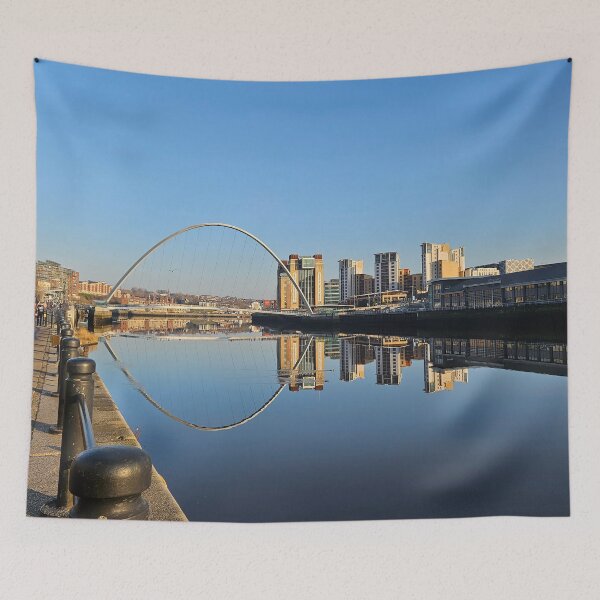 Item preview, Newcastle Gateshead Quayside and Millenium Bridge designed and sold by Maddy Bennett.