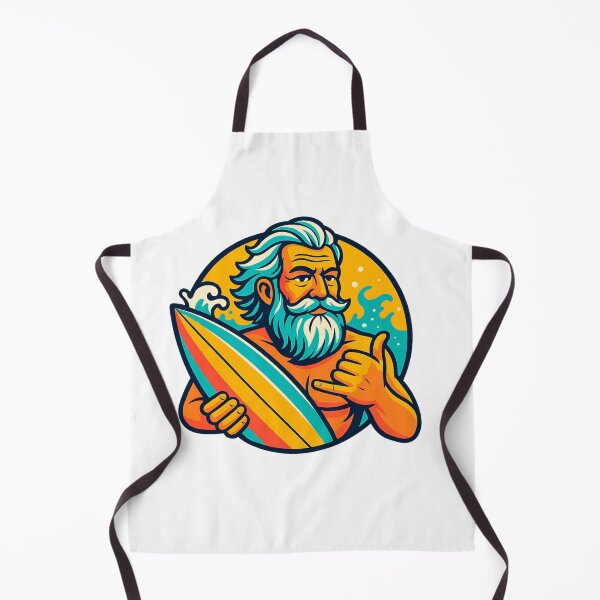 Item preview, Bearded Surfer on the Beach designed and sold by gallardostudio.