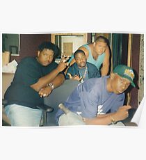 Póster Diggin 'In The Crates Crew - Big L, Lord Finesse, Diamond D y Fat Joe