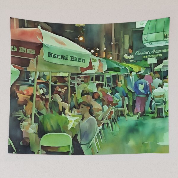 Item preview, Sidewalk Summer designed and sold by RCWatercolours.