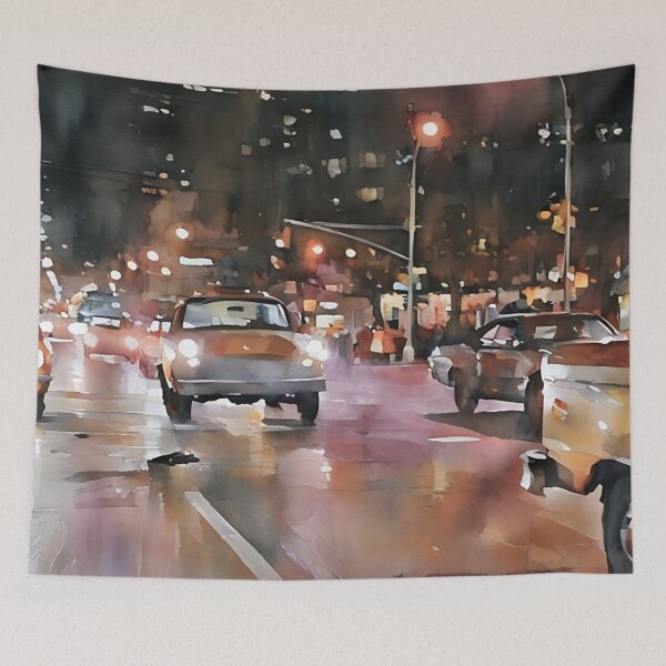 Item preview, Midnight Gridlock designed and sold by RCWatercolours.