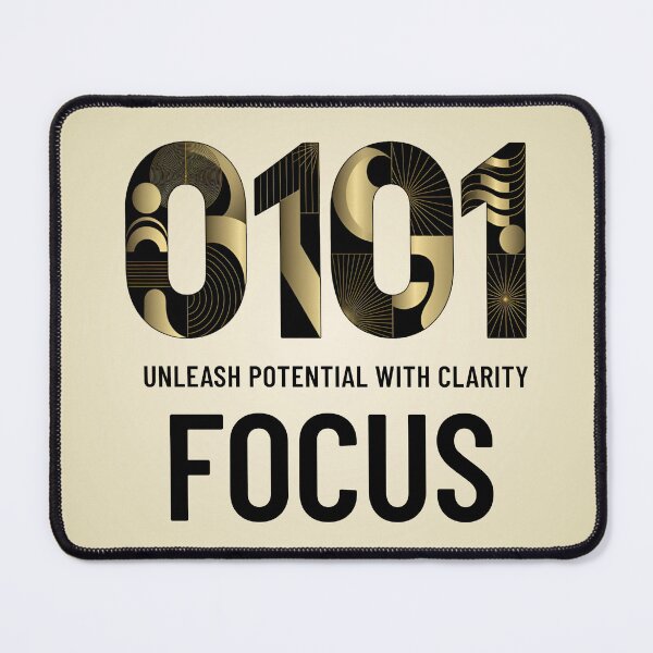 Item preview, Angel Number 0101 | Focus: Unleash potential with clarity designed and sold by SolaoLab.